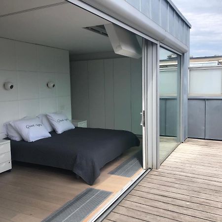 Penthouse Sea-Loft Blankenberge, Uniek Zeezicht, Luxeloft Met 40M2 Terras! Apartman Kültér fotó