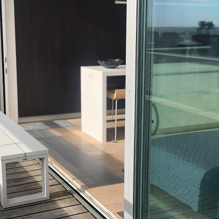 Penthouse Sea-Loft Blankenberge, Uniek Zeezicht, Luxeloft Met 40M2 Terras! Apartman Kültér fotó